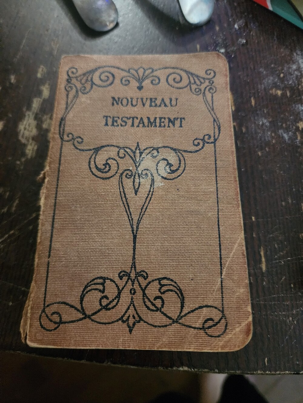 ANTIQUE Noveau Testament/New TESTAMENT Pocket Edition, 1928, French